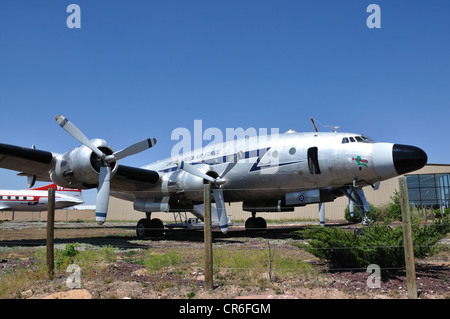 Lockheed L-749 Constellation modèle au musée Planes of Fame, Valle, Arizona, USA Banque D'Images