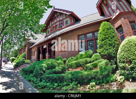 La Rogers Memorial Library Southampton Long Island New York Banque D'Images