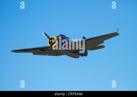 Grumman Avenger (avec ailes), transmises par l'opérateur de bombardiers torpille Banque D'Images