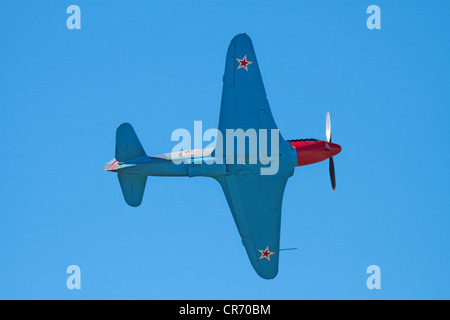 Yakovlev Yak-3 - Avion de chasse russe DE LA SECONDE GUERRE MONDIALE (le plus petit et léger de combat de la Seconde Guerre mondiale fighter) Banque D'Images