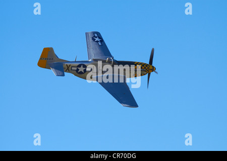 P-51 Mustang - Avion de chasse américain Banque D'Images