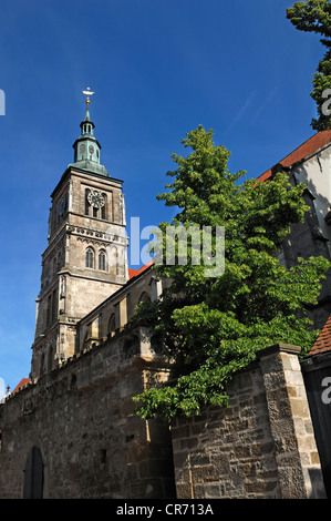 Marienkirche, St Mary's Church, 14e siècle, Marktplatz, Koenigsberg, Franconia, Bavaria, Germany, Europe Banque D'Images