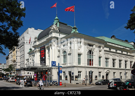 Le Théâtre Deutsches Schauspielhaus, construit en style néo-baroque, 1899 - 1900, Kirchenallee 39, Hambourg, Allemagne, Europe Banque D'Images