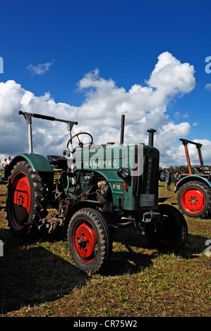 Hanomag R16 Tracteur, construit en 1957, classic tractor convention, Morschreuth, Haute-Franconie, Bavaria, Germany, Europe Banque D'Images