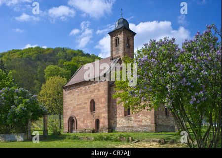 Chapelle Saint-Nicolas, Klingenmuenster, Deutsche Weinstrasse, Route des Vins allemande, Palatinat, Rhénanie-Palatinat, Allemagne, Europe Banque D'Images