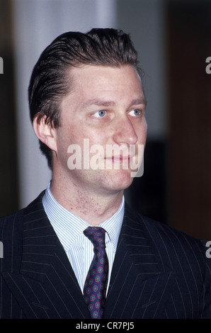 * Philip, 15.4.1960, le Roi des Belges depuis le 21.7.2013, portrait, visite à l'Allemagne, l'Alte Pinakothek, Munich, 6.3.1991, Banque D'Images