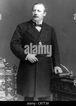 EVELYN BARING, 1er comte de Cromer, (1841-1917) Homme d'État britannique et administrateur des colonies Banque D'Images