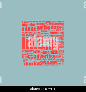 Comme concept background Banque D'Images