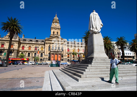 L'Afrique du Sud, Western Cape, Cape Town, l'Ancien hôtel de ville, où Nelson Mandela a prononcé son discours en 1990 quand il a été libéré de Banque D'Images