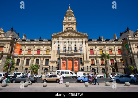 L'Afrique du Sud, Western Cape, Cape Town, l'Ancien hôtel de ville, où Nelson Mandela a prononcé son discours en 1990 quand il a été libéré de Banque D'Images