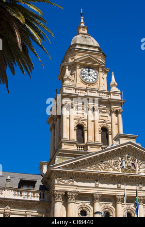 L'Afrique du Sud, Western Cape, Cape Town, l'Ancien hôtel de ville, où Nelson Mandela a prononcé son discours en 1990 quand il a été libéré de Banque D'Images