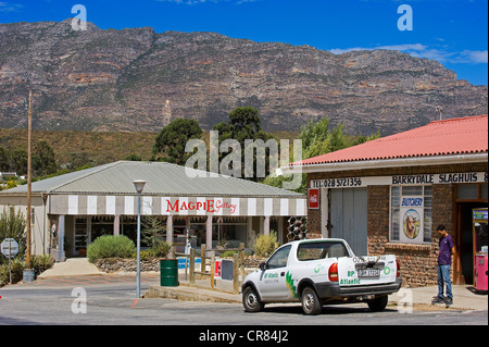 L'Afrique du Sud, Western Cape, Route 62, Route des jardins, petit Karoo, Barrydale, Magpie est une boutique spécialisée dans les concepteurs Banque D'Images