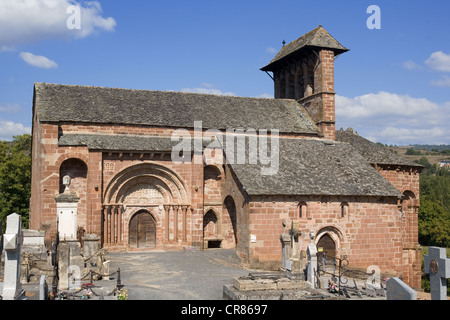 La France, l'Aveyron, Espalion, Perse, chapelle sur le Chemin de Saint Jacques, UNESCO World Heritage Banque D'Images