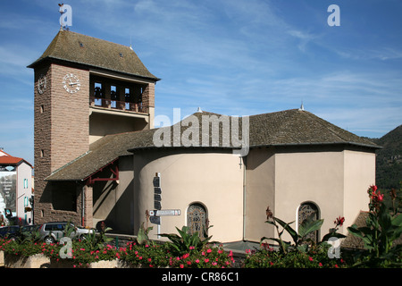 La France, l'Aveyron, les Causses et les Cévennes, paysage culturel agropastoraux méditerranéens, UNESCO World Heritage, Roquefort Banque D'Images