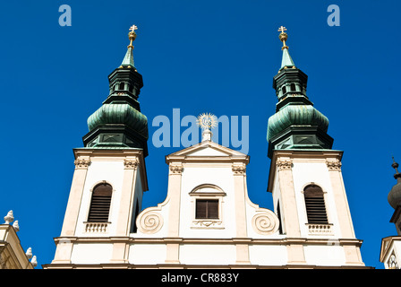 L'Autriche, Vienne, centre historique, patrimoine mondial de l'église des Jésuites, Jesuitenkirche, situé sur le Dr.Ignaz-Seipel-Platz Banque D'Images