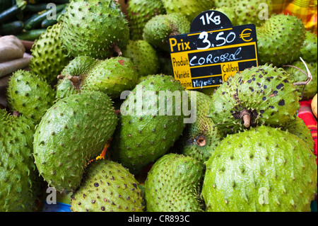 La France, Martinique, Fort de France, la place du marché, du carossol Banque D'Images