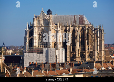 La France, l'Oise, Beauvais, Cathédrale St Pierre Banque D'Images