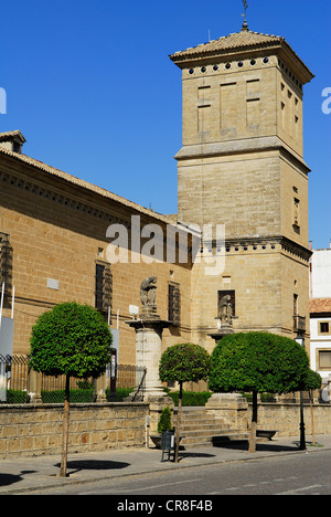 Espagne, Andalousie, province de Jaen, Ubeda, ville du patrimoine mondial de l'hôpital de Santiago, construite entre 1562 et 1575 et Banque D'Images