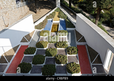 Le jardin cubiste, Villa Noailles, Hyères-les-Palmiers, Provence-Alpes-Côte d'Azur, France, Europe Banque D'Images