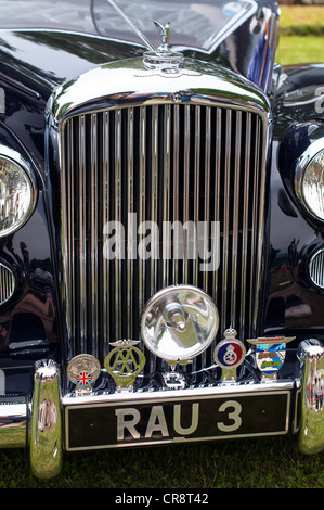 Bentley signe sur une voiture classique au Concorso d'Eleganza Villa d'Este à Cernobbio auto au Lac de Côme en Italie le 27 mai Banque D'Images