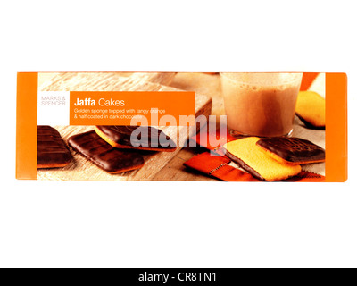 Fort de jaffa cake biscuits Banque D'Images