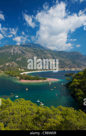 Oeluedeniz près de Fethiye, Turquie, Côte égéenne turque Banque D'Images