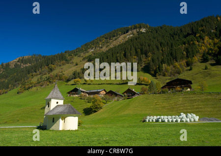 Chapelle près de Grossarl, St Johann im Pongau, Autriche, Salzburger Land, Europe Banque D'Images