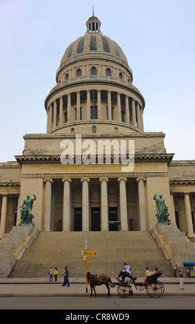 Capitol, La Havane, site du patrimoine mondial de l'UNESCO, Cuba Banque D'Images