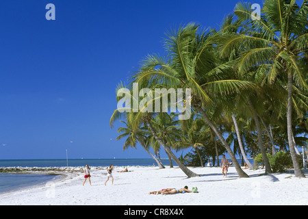 Smathers Beach, Key West, Florida Keys, Floride, USA Banque D'Images