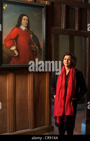 BBC documentaire tourné au printemps 2011 et présenté par Syal Meera va révéler les collections d'art du prince Frederick Duleep Singh Banque D'Images