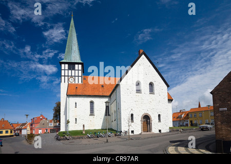 Skt. Dans l'Eglise Kirke Nicolaj Rønne, Bornholm, Danemark, Europe Banque D'Images