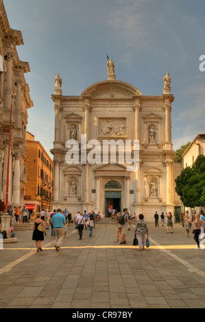 Chiesa San Rocco, l'église de Saint Roch, Venise, Vénétie, Italie, Europe Banque D'Images