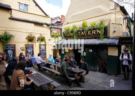 Turf Pub taverne à Oxford, Oxfordshire , Britannien brut, Europa. Banque D'Images