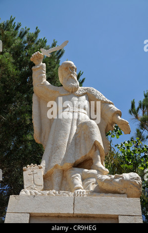 Le Carmel de l'Muchraka sur le Mont Carmel, Israël Banque D'Images