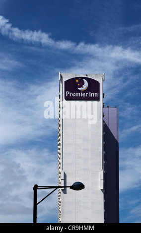 Hôtel Premier Inn à Manchester UK Banque D'Images
