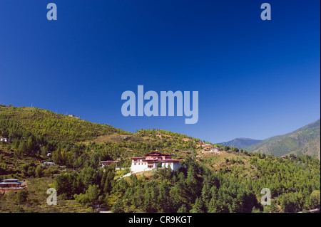 Dzong, Thimphu (capitale), Bhoutan, Asie Banque D'Images