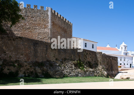 L'Europe au Portugal, Algarve, Lagos, les fortifications du pays Banque D'Images