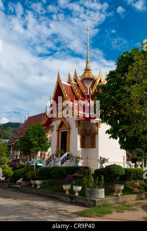 Wat Temple bouddhiste de Karon à Phuket, Thaïlande Banque D'Images