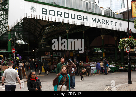 Borough Market, Southwark, Londres, Angleterre, Royaume-Uni Banque D'Images