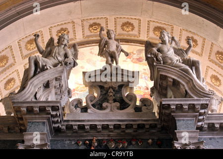 Les anges, l'église de Sainte Euphémie, Rovinj, Croatie Banque D'Images