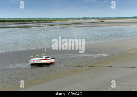Baie de Somme River Somme St Valery Sur Somme Picardie France Banque D'Images