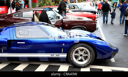 La Ford GT40 est une voiture de sport haute performance et vainqueur des 24 Heures du Mans quatre fois de suite, de 1966 à 1969 Banque D'Images