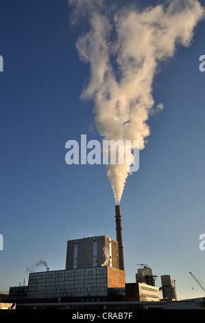 Centrale électrique au charbon, Kiel, Schleswig-Holstein, Allemagne, Europe Banque D'Images