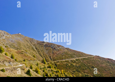 Mt Helm ou Monte Elmo, 2434m, les Dolomites de Sesto, Italie, Europe Banque D'Images