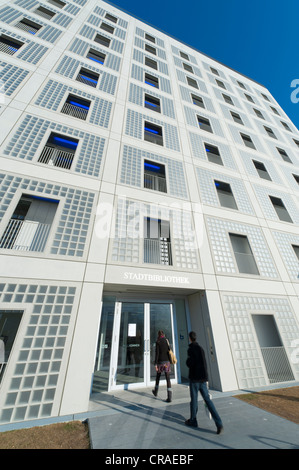 Nouvelle bibliothèque de la ville de Stuttgart sur Mailaender Platz, Architecte Prof. Eun Young Yi, sur le site de Stuttgart, Stuttgart-21 Banque D'Images