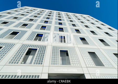 Nouvelle bibliothèque de la ville de Stuttgart sur Mailaender Platz, Architecte Prof. Eun Young Yi, sur le site de Stuttgart, Stuttgart-21 Banque D'Images