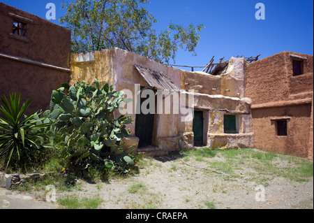 Fort Bravo, ville de l'ouest, l'ancien cinéma, maintenant une attraction touristique, Tabernas, Andalousie, Espagne, Europe Banque D'Images