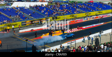 Drag race event, drag racing, au circuit Hockenheimring Hockenheim, Bade-Wurtemberg, Allemagne, Europe Banque D'Images