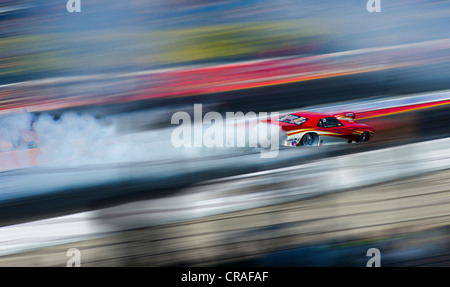 Drag race event, drag racing, au circuit Hockenheimring Hockenheim, Bade-Wurtemberg, Allemagne, Europe Banque D'Images