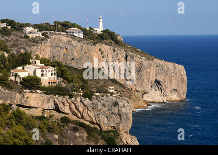 Le cap Cabo de la Nao, Costa Blanca, Espagne, Europe Banque D'Images
